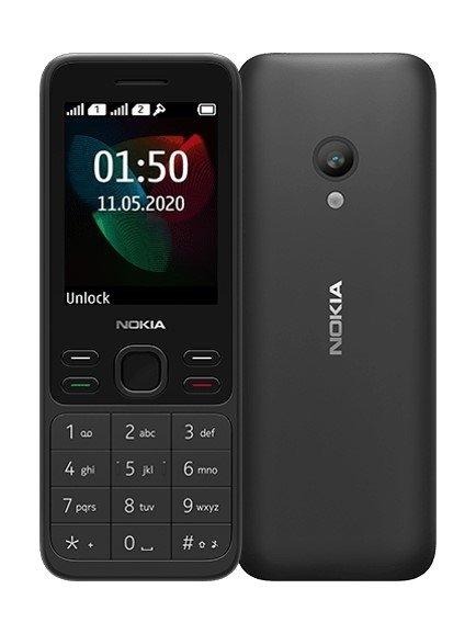 Nokia 150 TA-1253 Feature Phone – 2.4" Display, FM Radio, MP3 Player (Black)