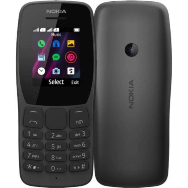 Nokia 110 – Black | Classic Simplicity