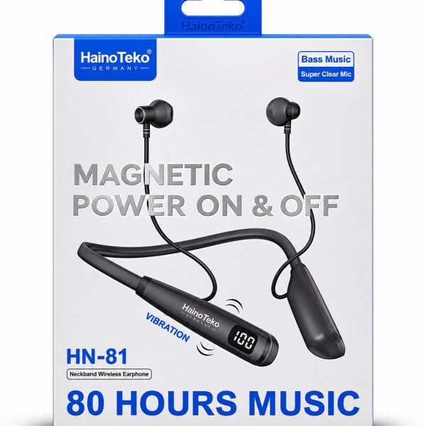 HainoTeko HN-81 Neckband Wireless Earphones